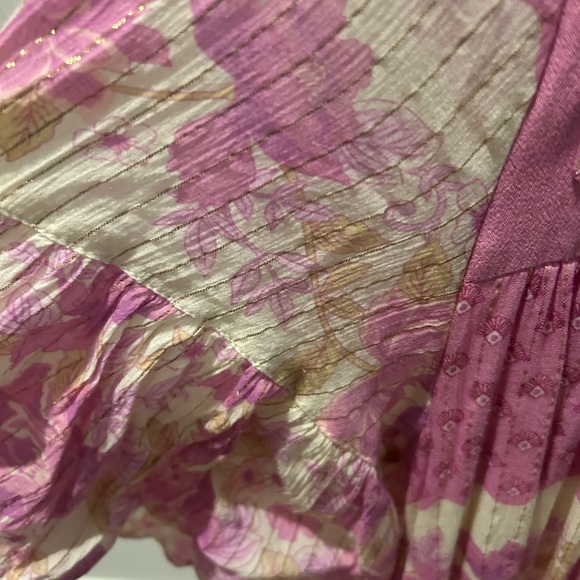 Spell & The Gypsy Collective’s luminous Coco Lei Flutter Sleeve Tunic sz XS - Picture 8 of 12